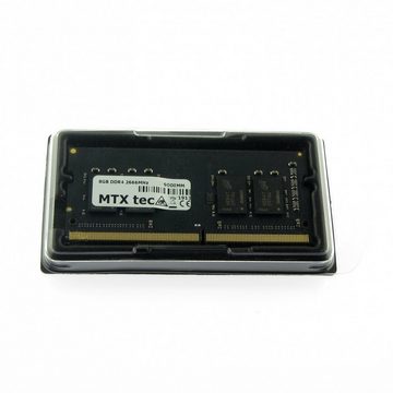 MTXtec 8GB Notebook SODIMM DDR4 PC4-21300, 2666MHz 260 pin CL19 Laptop-Arbeitsspeicher
