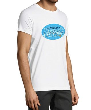 MyDesign24 T-Shirt Herren Party Shirt - Trinkshirt Oktoberfest T-Shirt Baumwollshirt mit Aufdruck Regular Fit, i322