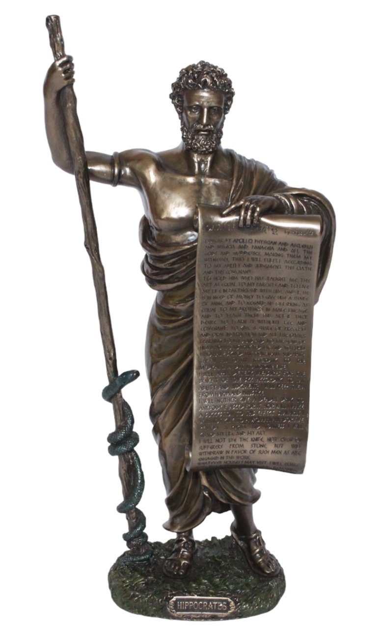 Parastone Dekofigur Deko Skulptur Figur H cm 32 Hippokrates Mythologie griechische