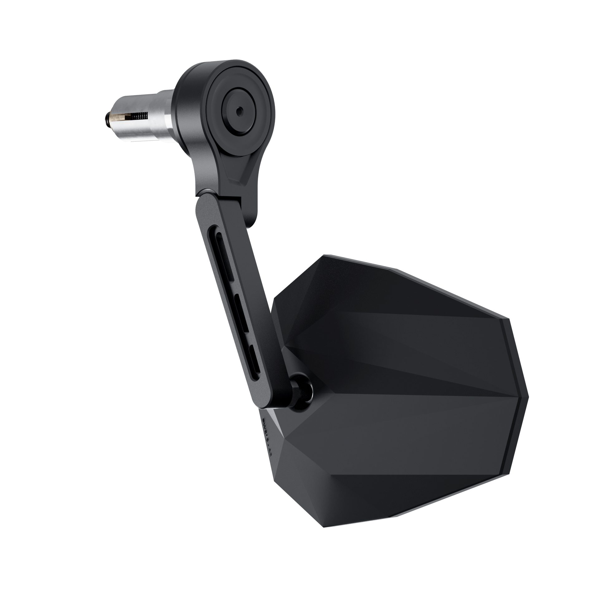 Highsider Motorradspiegel STEALTH-X5 EVO SHORT Lenkerendenspiegel