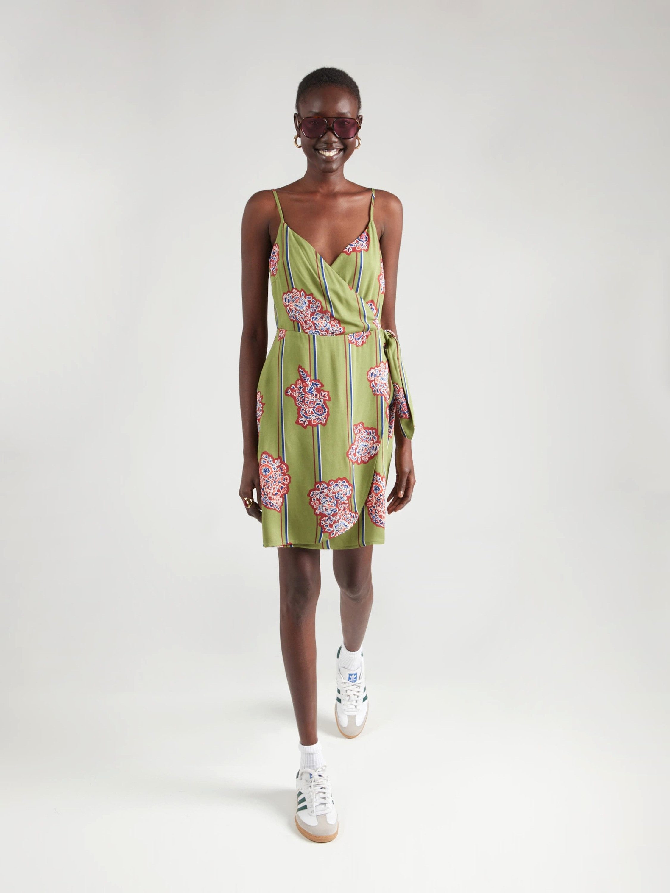 ONLY Minikleid ONLALMA (1-tlg) Drapiert/gerafft
