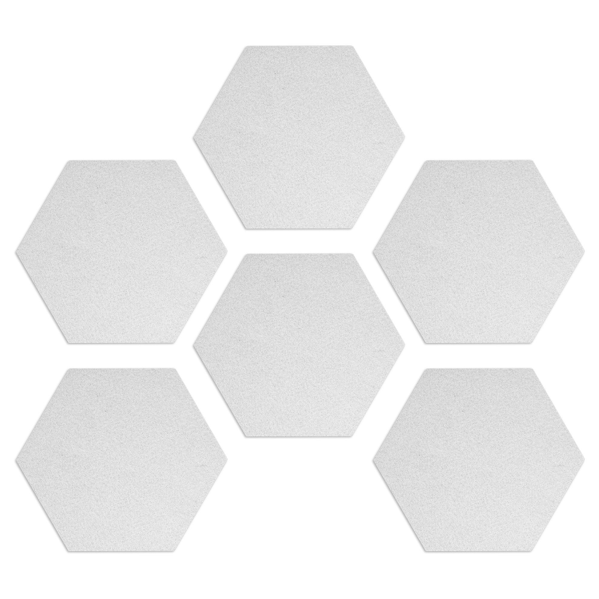 Navaris Memoboard Filz Memoboards Set, sechseckig, günstig online kaufen