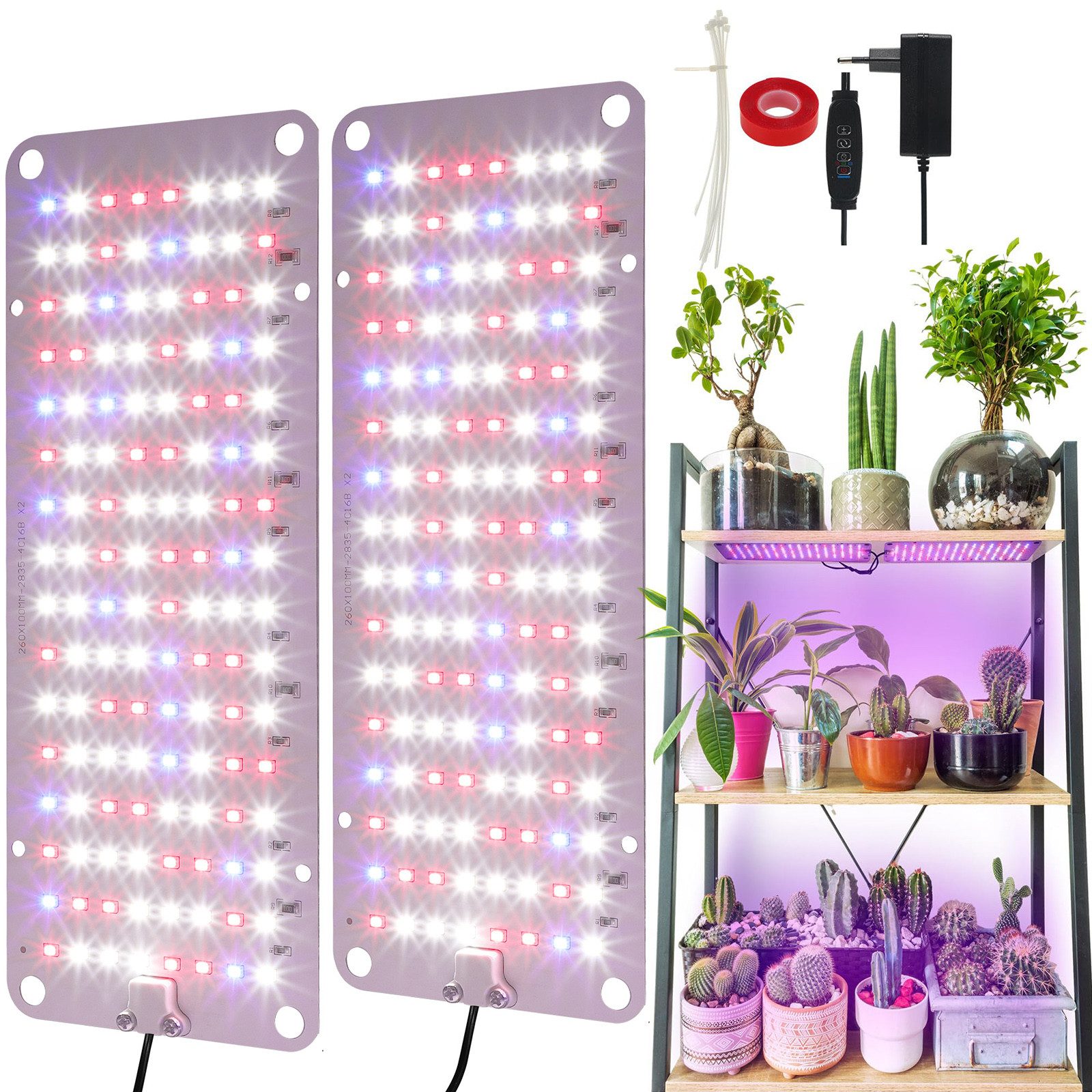 MUPOO Pflanzenlampe LED Pflanzenlampe 3/9/12H Timer günstig online kaufen