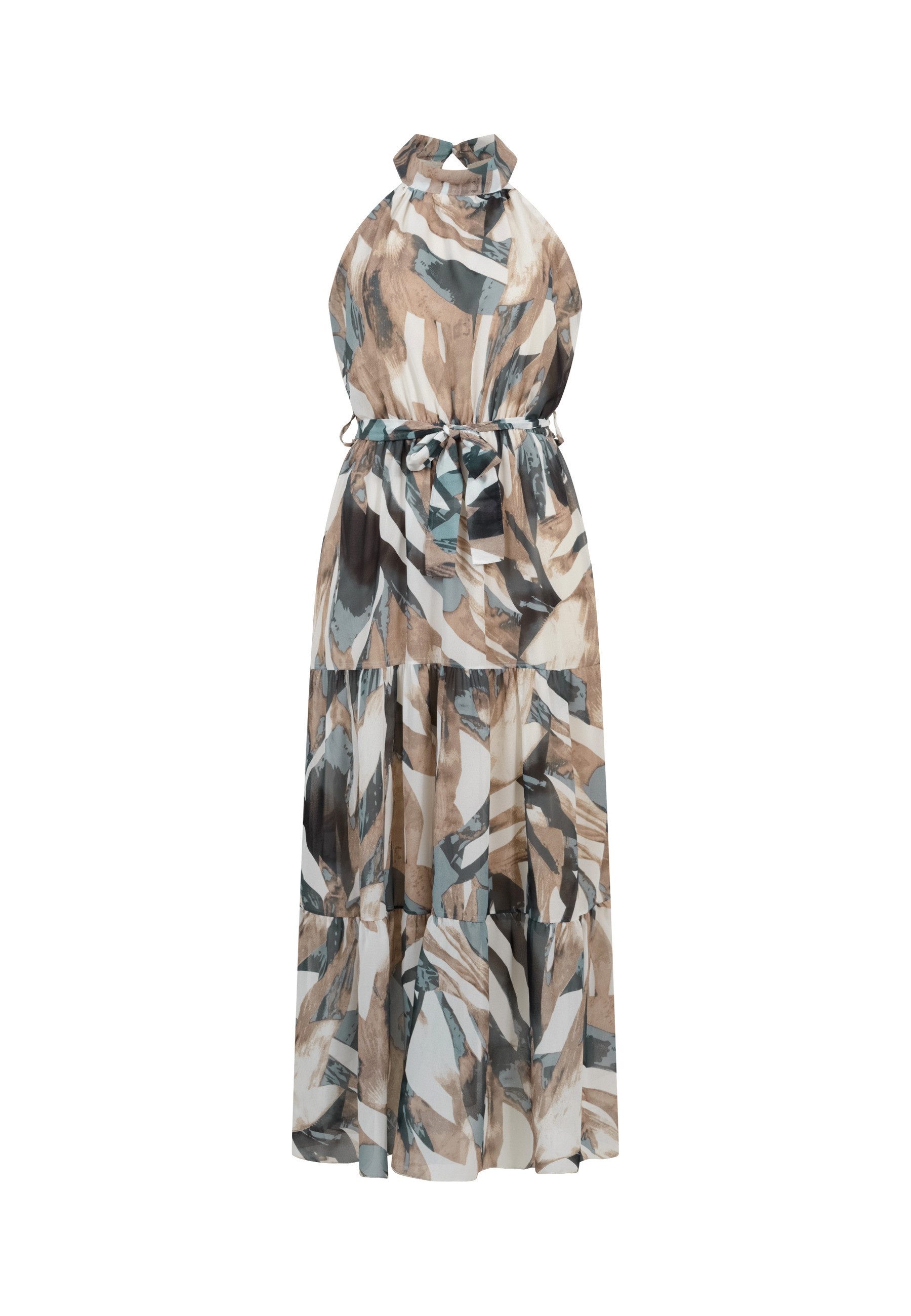 CLOUD 5IVE A-Linien-Kleid CLOUD 5IVE Maxi Choker Dress (1-tlg)