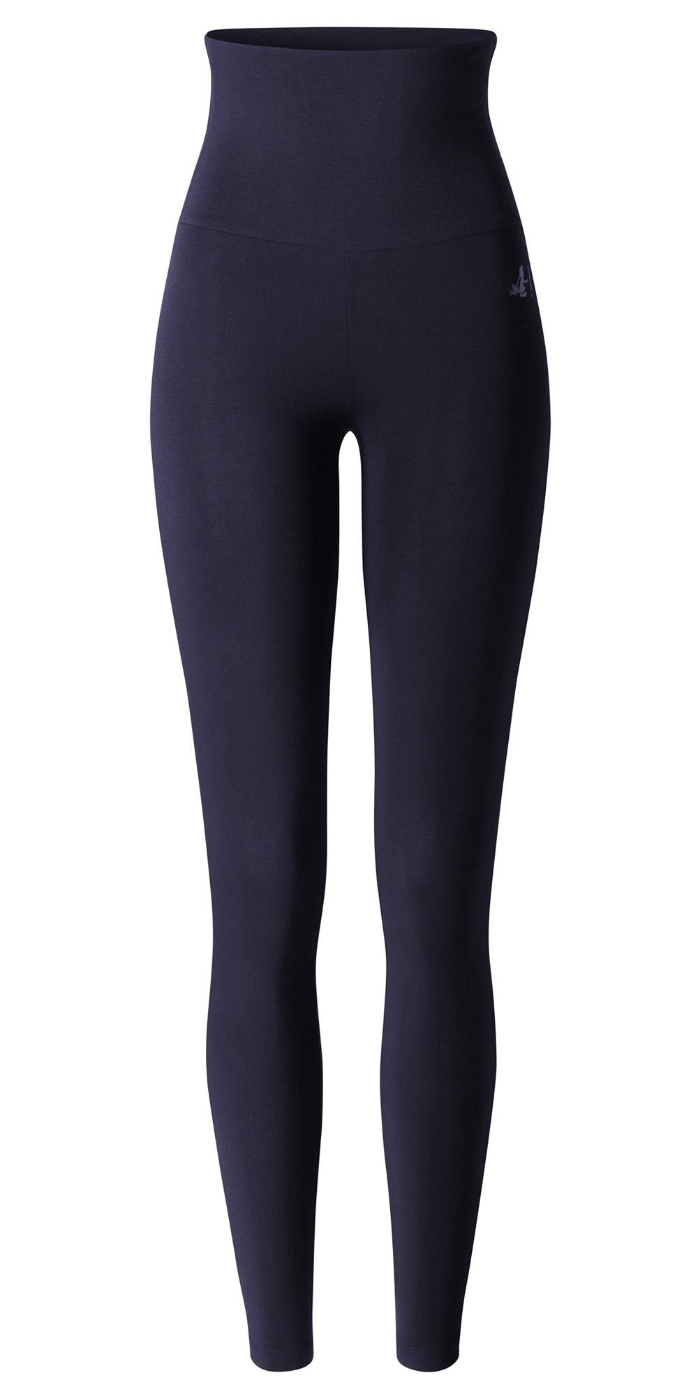 Curare Yogaleggings Yoga Leggings Midnight Roll Down (Standard, 1-tlg)