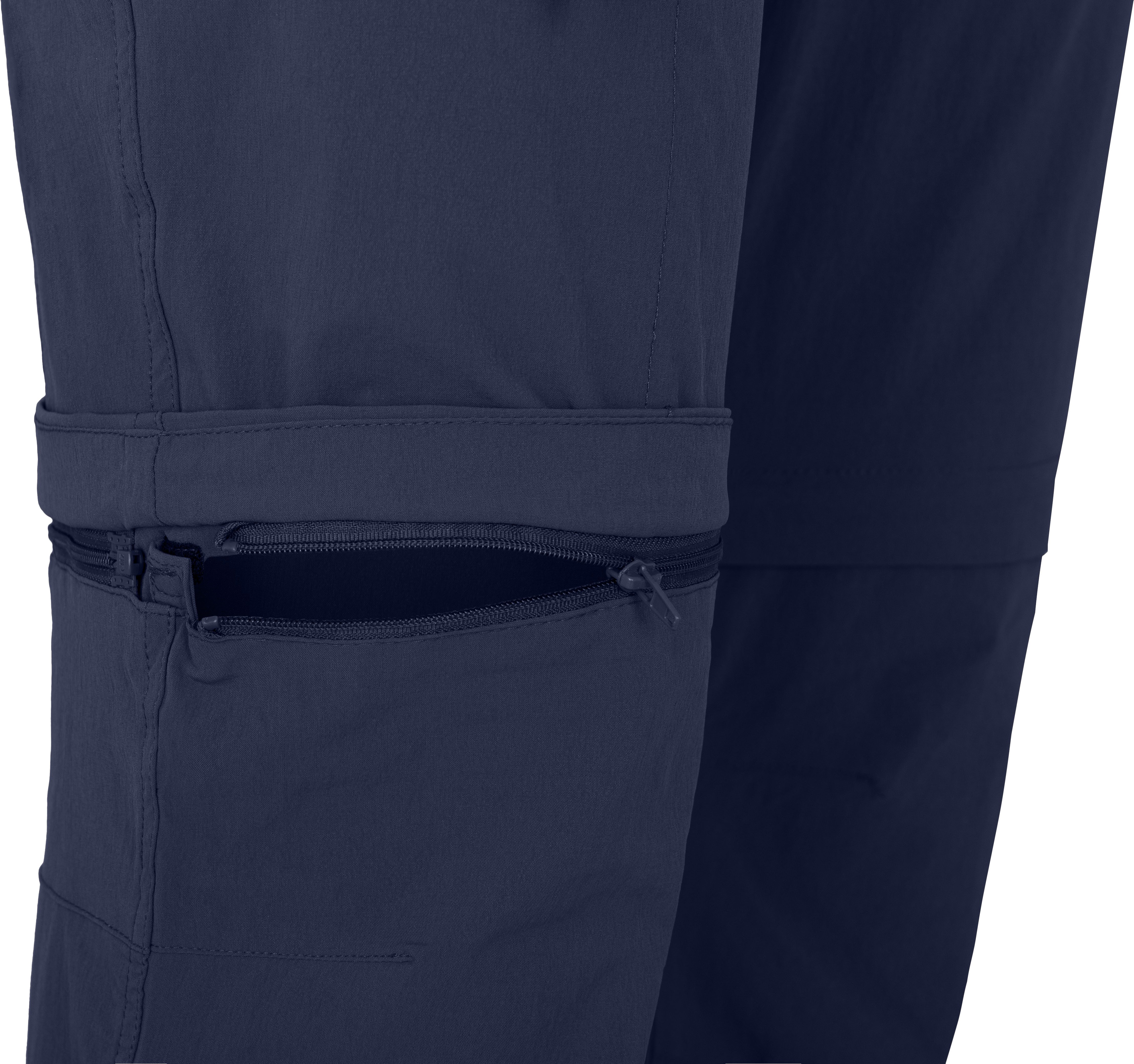 Bergson Outdoorhose BAKER ZIPP-Off Herren Wanderhose, vielseitig, pflegeleicht, Langgrößen, peacoat blau