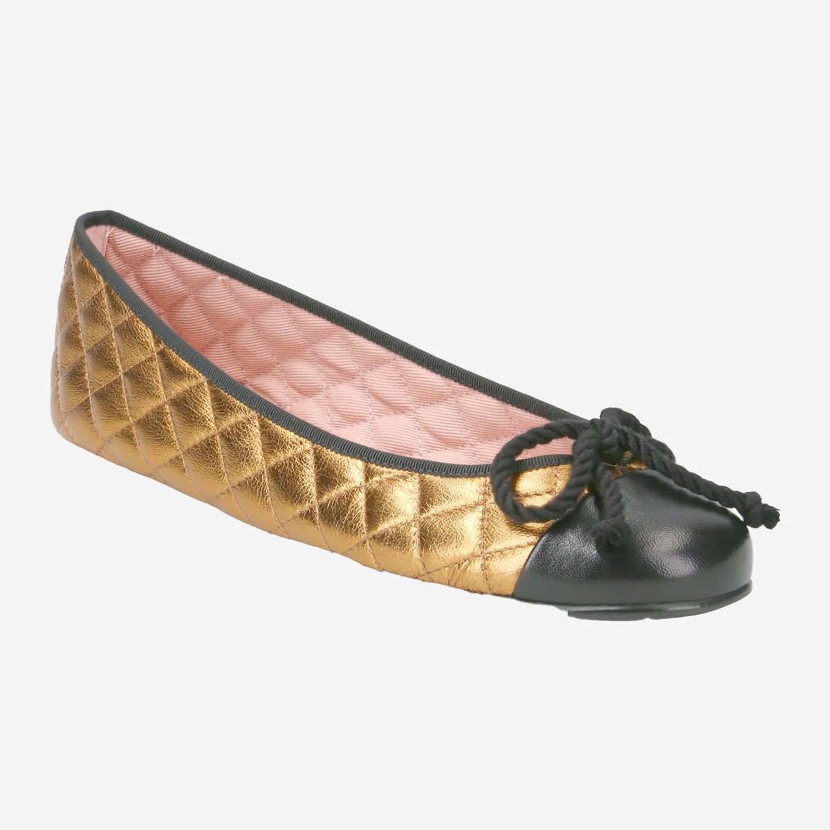 Pretty Ballerinas 44227, Ballerina in Gold für Damen Ballerina