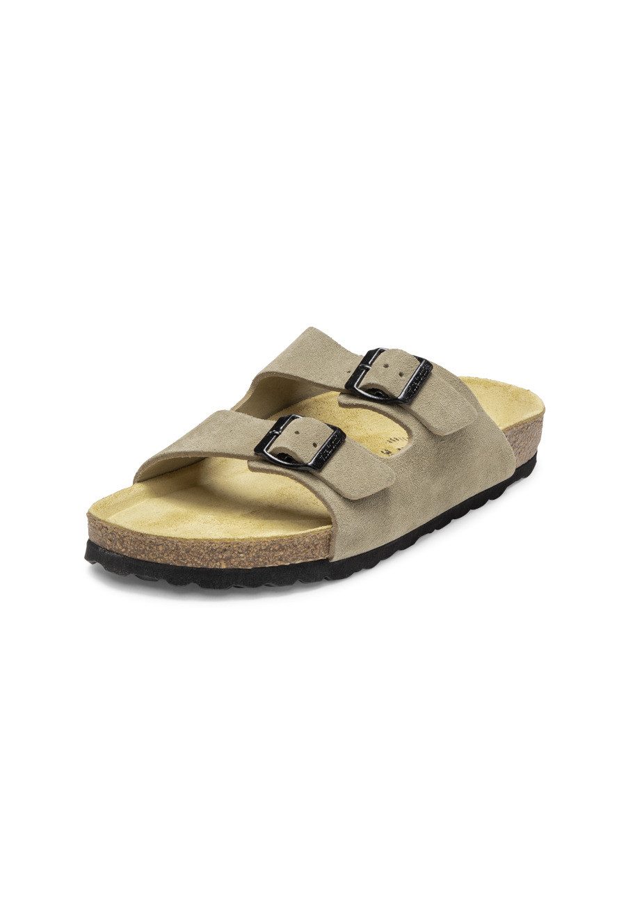 vitaform Unisex Pantoletten Veloursleder Pantolette