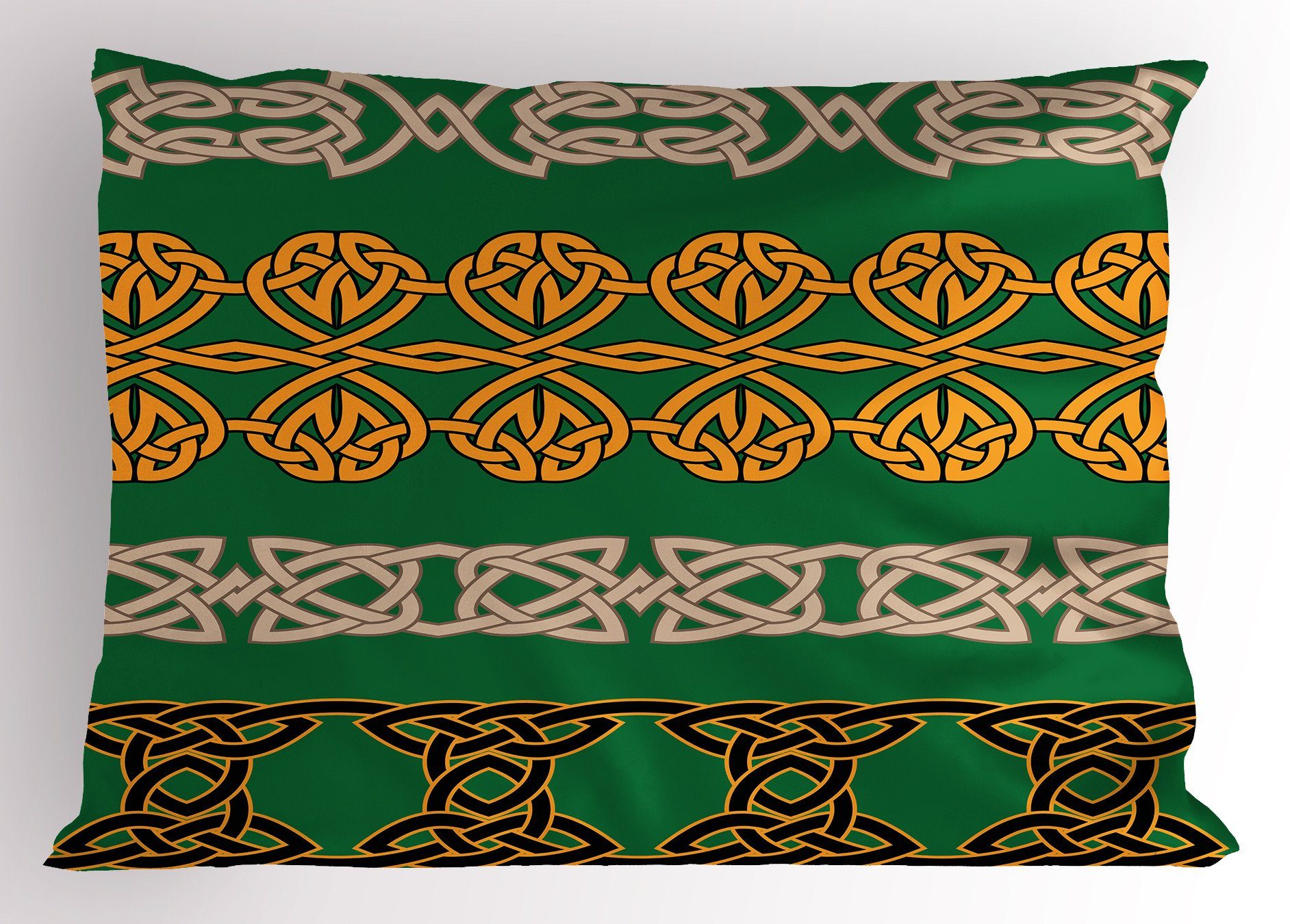 King Stück), Size (1 Standard Kissenbezug, Gedruckter Abakuhaus traditionell Kissenbezüge irisch Dekorativer