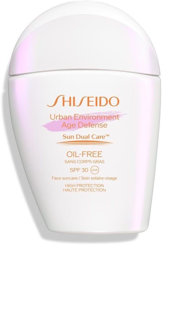 SHISEIDO Sonnenschutzcreme Urban Environment Age Defense, Packung, 1-tlg., Sonnenschutzcreme, 30 ml Sonnenschutzcreme