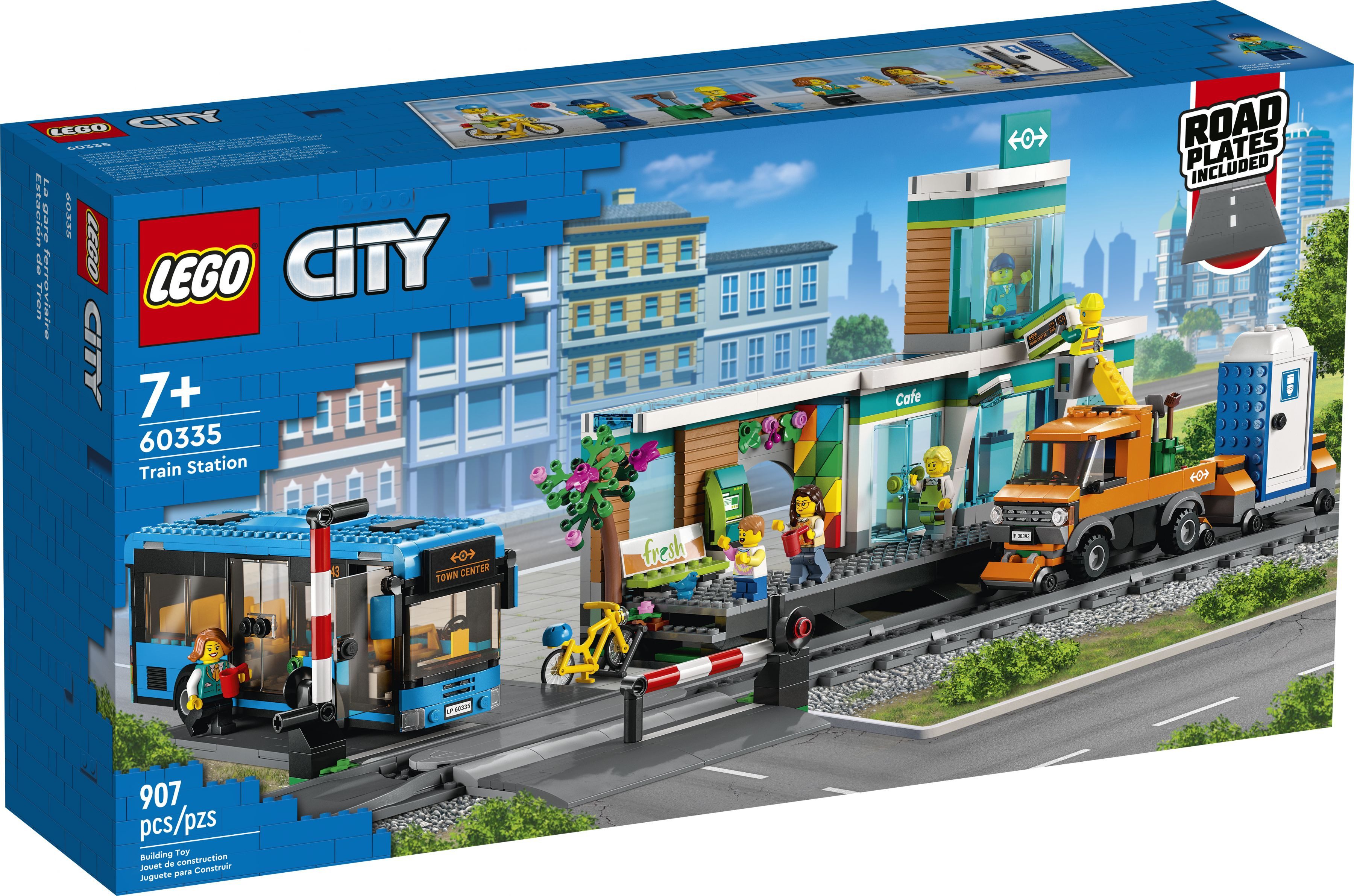 LEGO® City 60335 Bahnhof Konstruktionsspielsteine