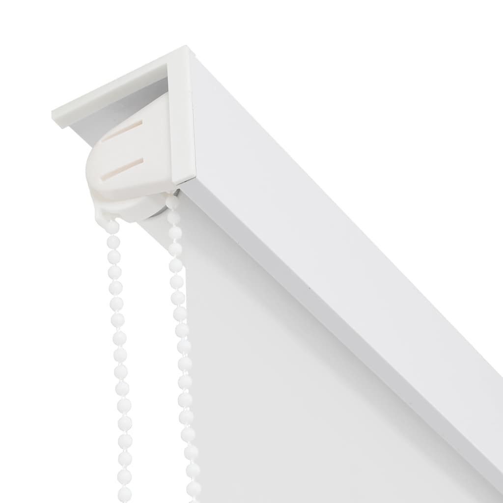 vidaXL Duschvorhang Duschrollo 160 x 240 cm Weiß Breite 160 cm, Duschrollo 160x240cm Weiß Duschvorhang Dusche Rollo Badewannenvorhang – Bild 5 von 5