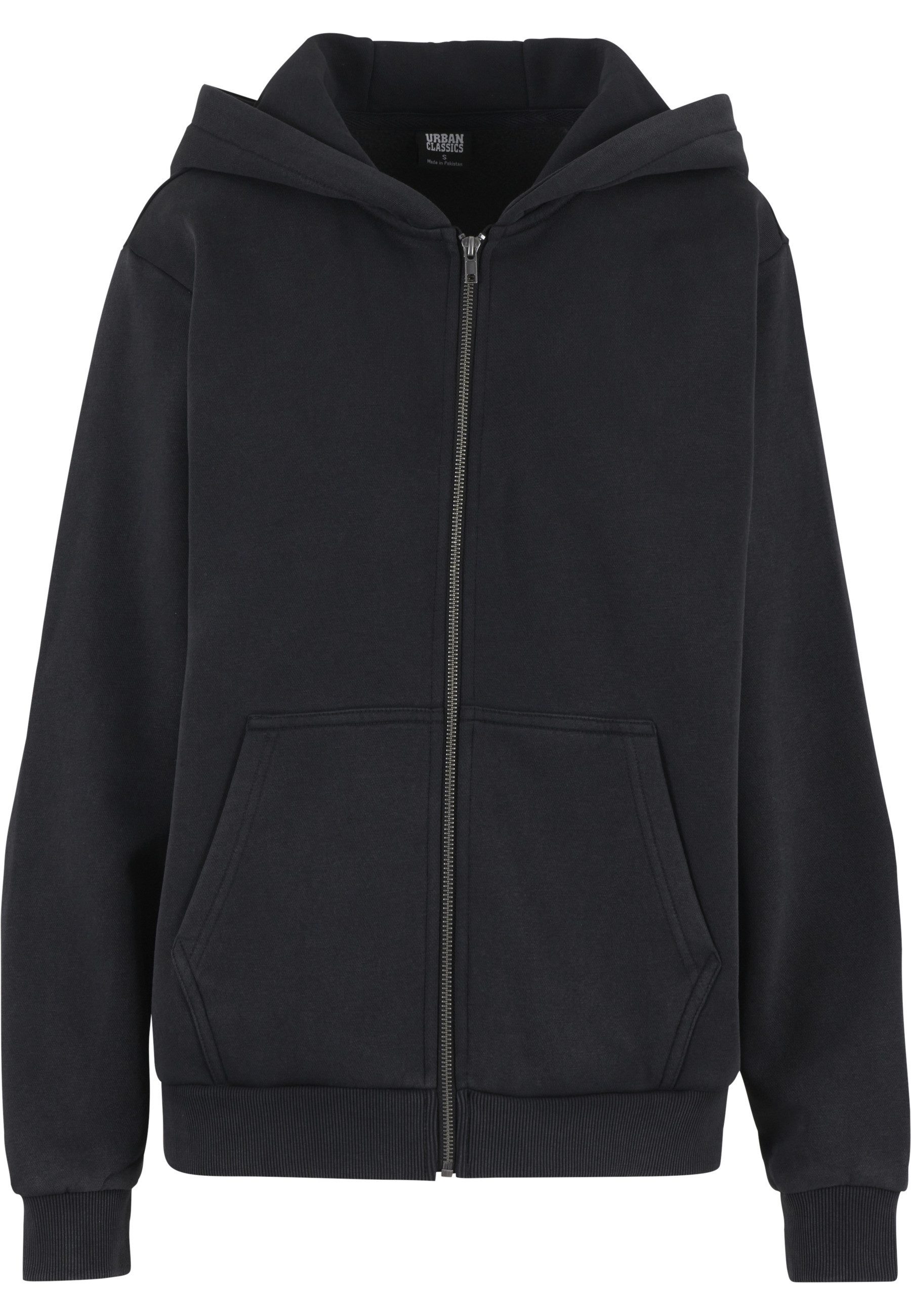 URBAN CLASSICS Sweatjacke Urban Classics Ladies Vintage Heavy Zip Hoody