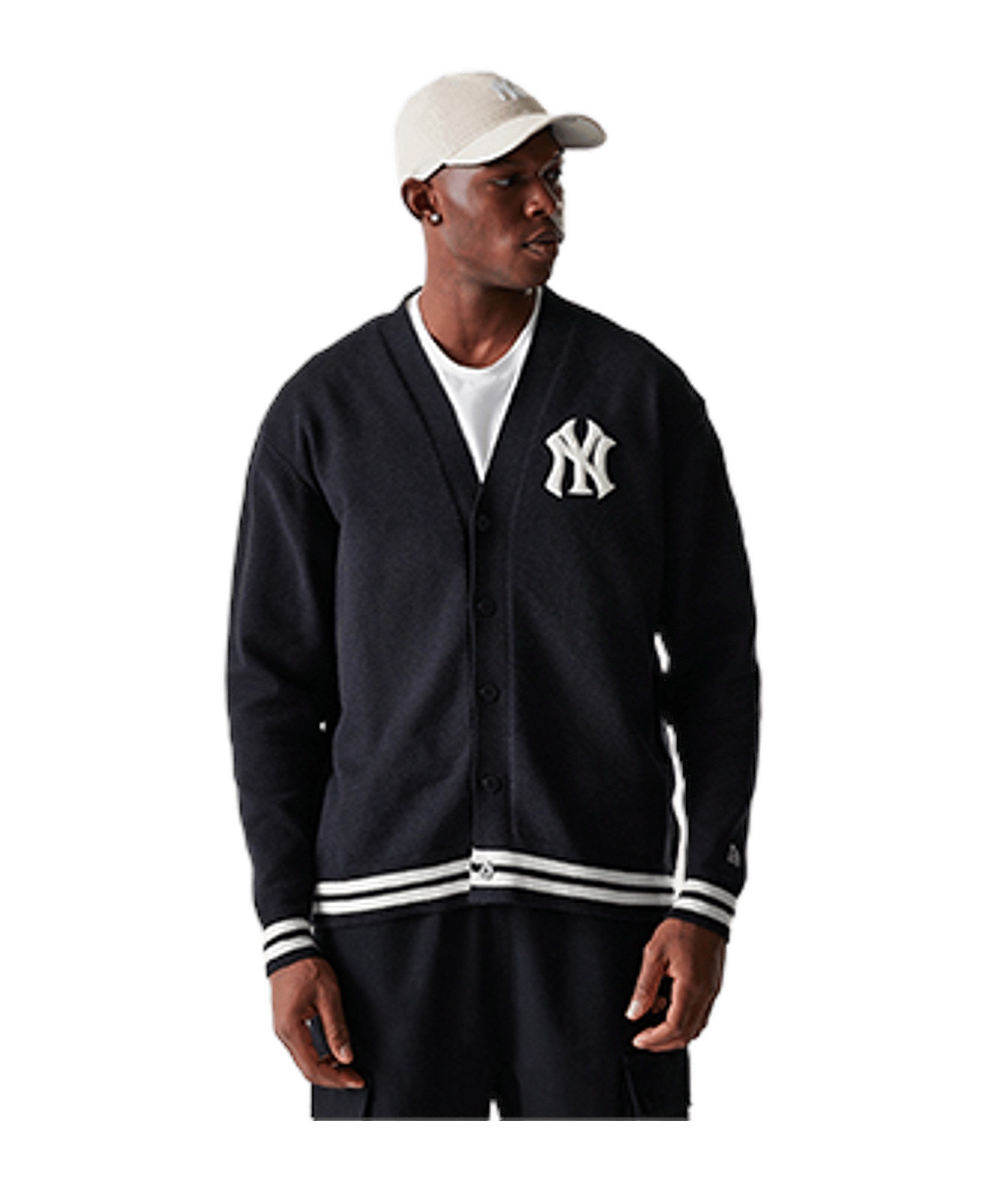 New Era Sweatjacke New Era MLB Knit New York Yankees Jacke Polyester günstig online kaufen