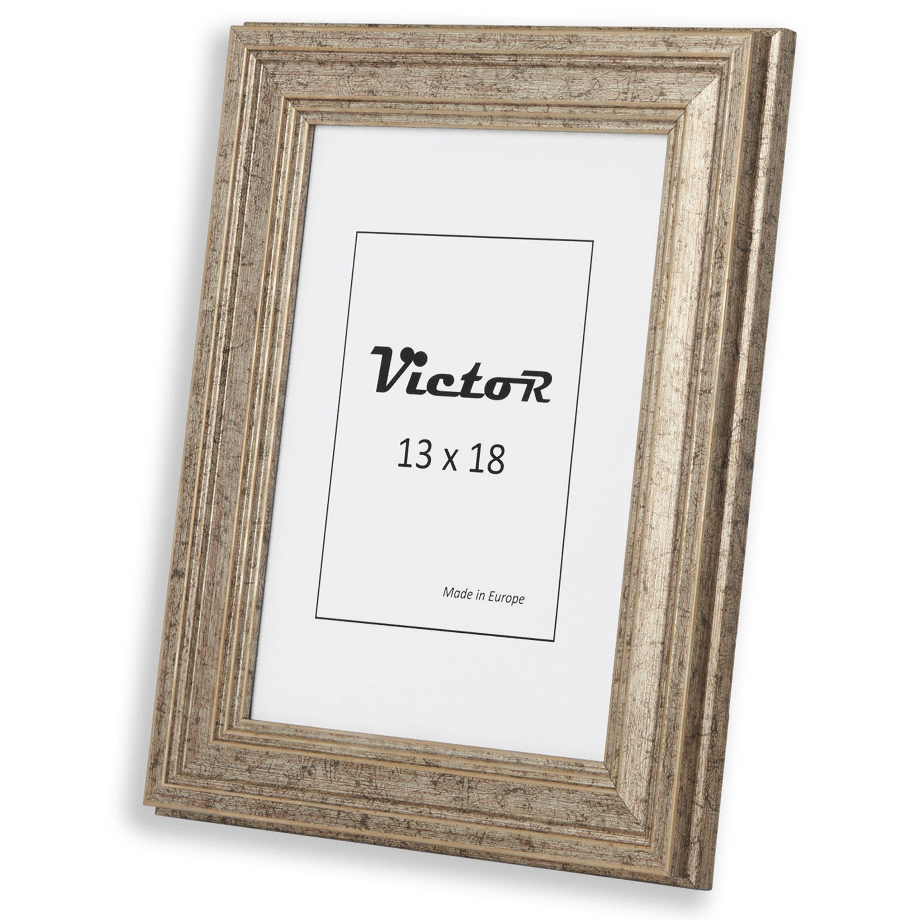 Victor (Zenith) Bilderrahmen Goya, Bilderrahmen Silber 13x18 cm, Bilderrahm günstig online kaufen