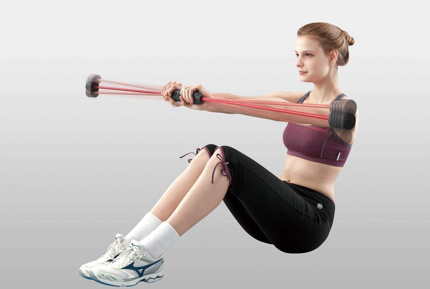body coach Swingstick Schwingstab Fitness 160 cm (Spar-Set, 1-St., inklusive Video-Anleitung aud DVD), inkl. Trainings DVD / aus Fiberglas
