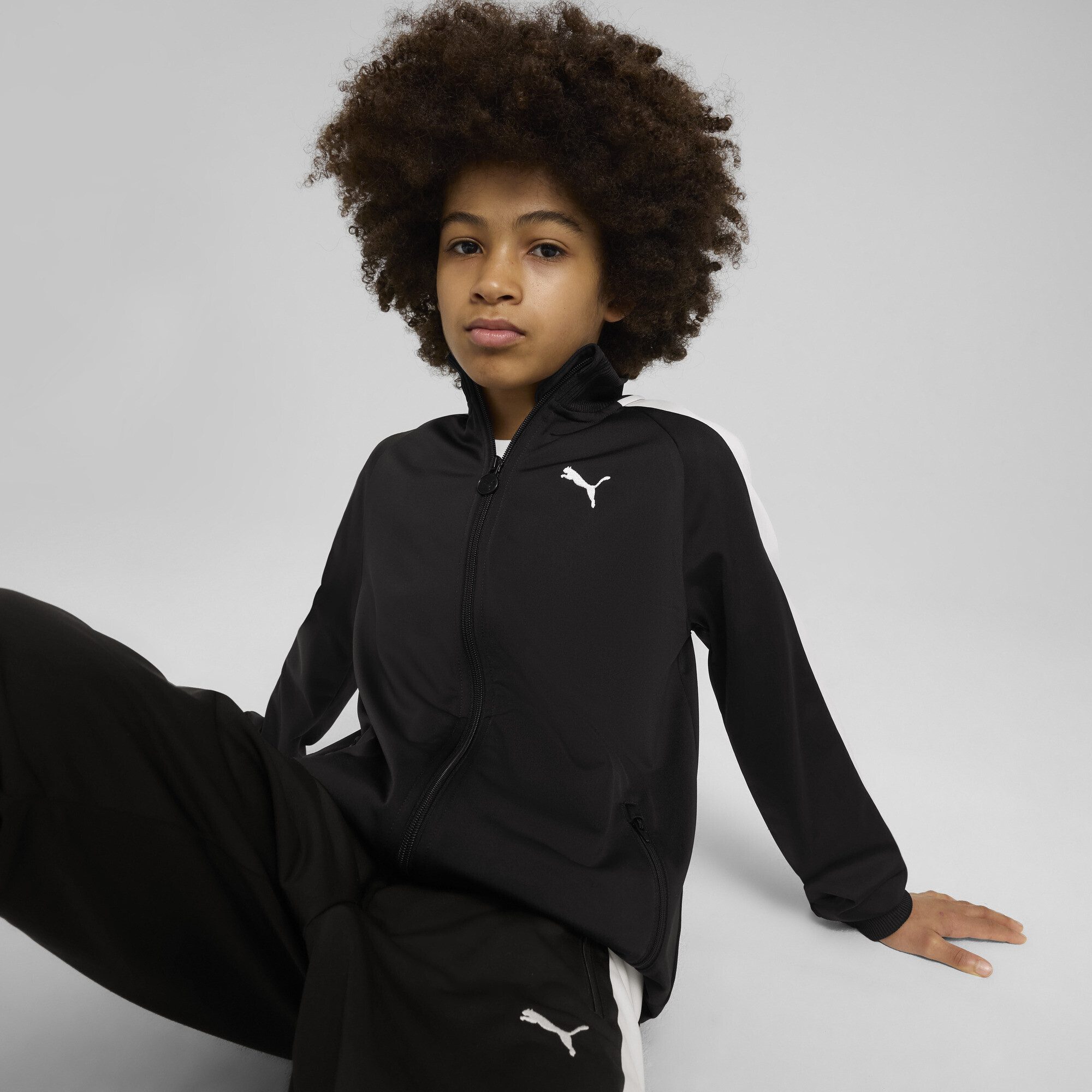 PUMA Sweatjacke T7 ALWAYS ON Trainingsjacke Jungen