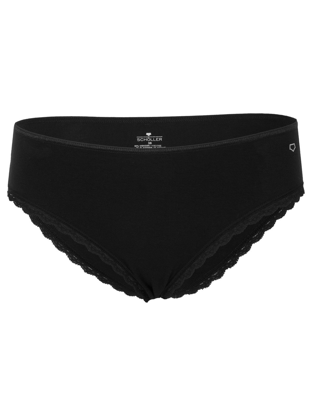 Schöller Hüftslip 3er Pack Damen Hüftslip Viskose (Packung, 3-St) Zwickel