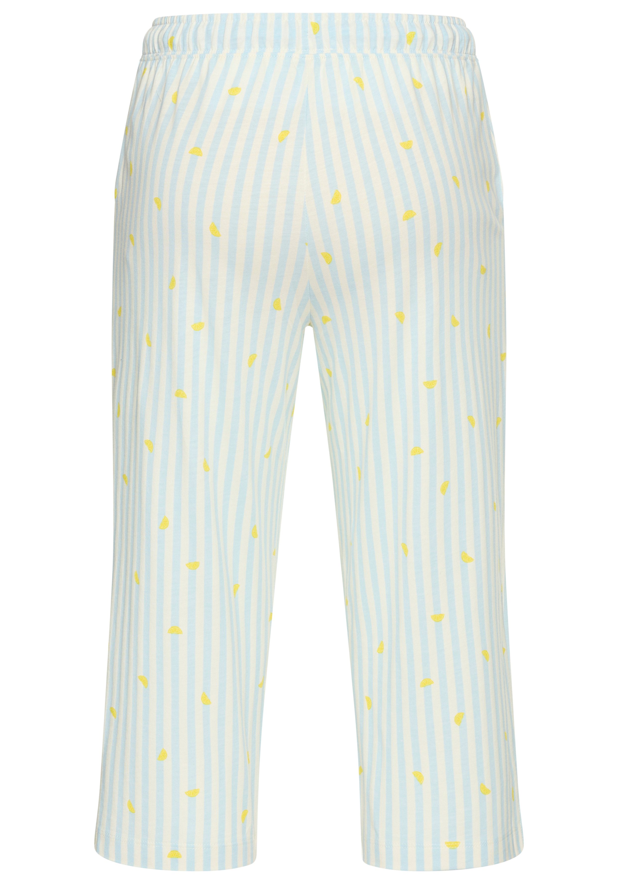 Vivance Dreams by Lascana Culotte Süßer Streifen- und Früchte-Druck