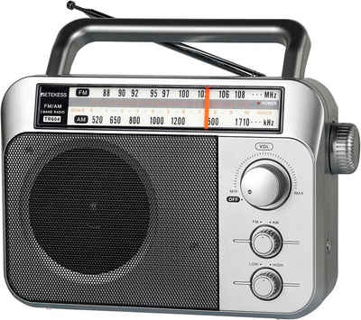 Retekess TR604 FM/AM Tragbares Radio für Ältere Mensche, Einfach zu Verwenden Radio (FM / AM-Radio, großes Zifferblatt, mit Großer Lautsprecher)