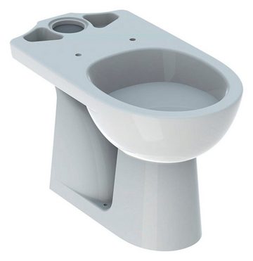 GEBERIT Tiefspül-WC »Renova«, bodenstehend, Abgang senkrecht, Stand-WC für AP-Spülkasten, aufgesetzt, weiß