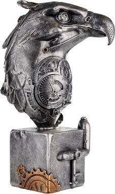 Casablanca by Gilde Tierfigur Skulptur Steampunk Eagle (1 St), mit kupferfarbenen Elementen