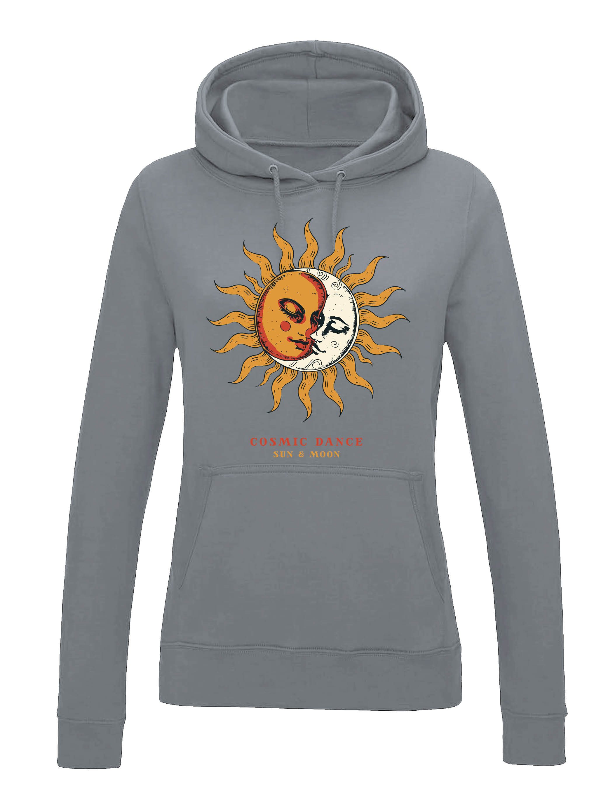 Youth Designz Kapuzenpullover Sonne & Mond Damen Hoodie Pullover Statement günstig online kaufen