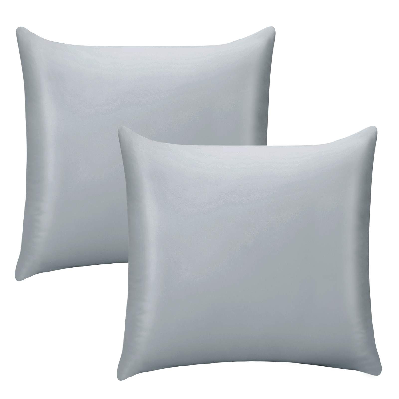 Elegear Kissenhüllen Kissenbezug 2 PCS Cooling Kissenhüllen, 40x80/80x80CM Kopfkissenbezug, Q-Max> 0,38, Super Weiche Pillowcase mit Arc-Chill Kühlfasern