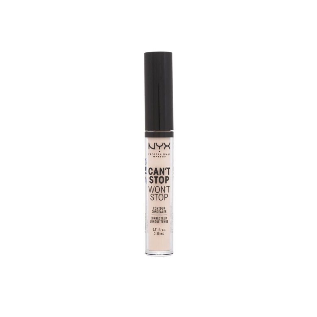 Nyx Professional Make Up Concealer Cant Stop Wont Stop Full Coverage Contour Concealer Light Ivory 3,5ml