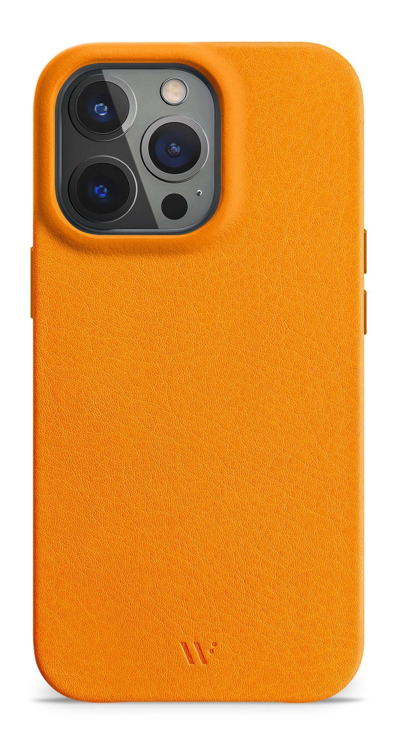 wiiuka Smartphone-Hülle skiin FRUIT Handyhülle für iPhone 14 Pro Max, Handgefertigt - Deutsches Leder, Premium Case