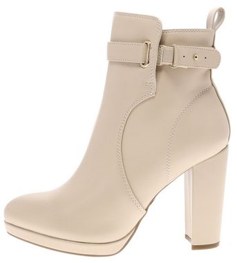 Buffalo AUDRINA 2 Beige Stiefelette Vegane Damen Stiefelette