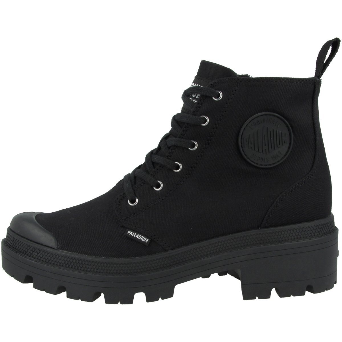 Palladium Pallabase Twill Damen Schnürboots Stiefeletten, Stiefel, Winterst günstig online kaufen