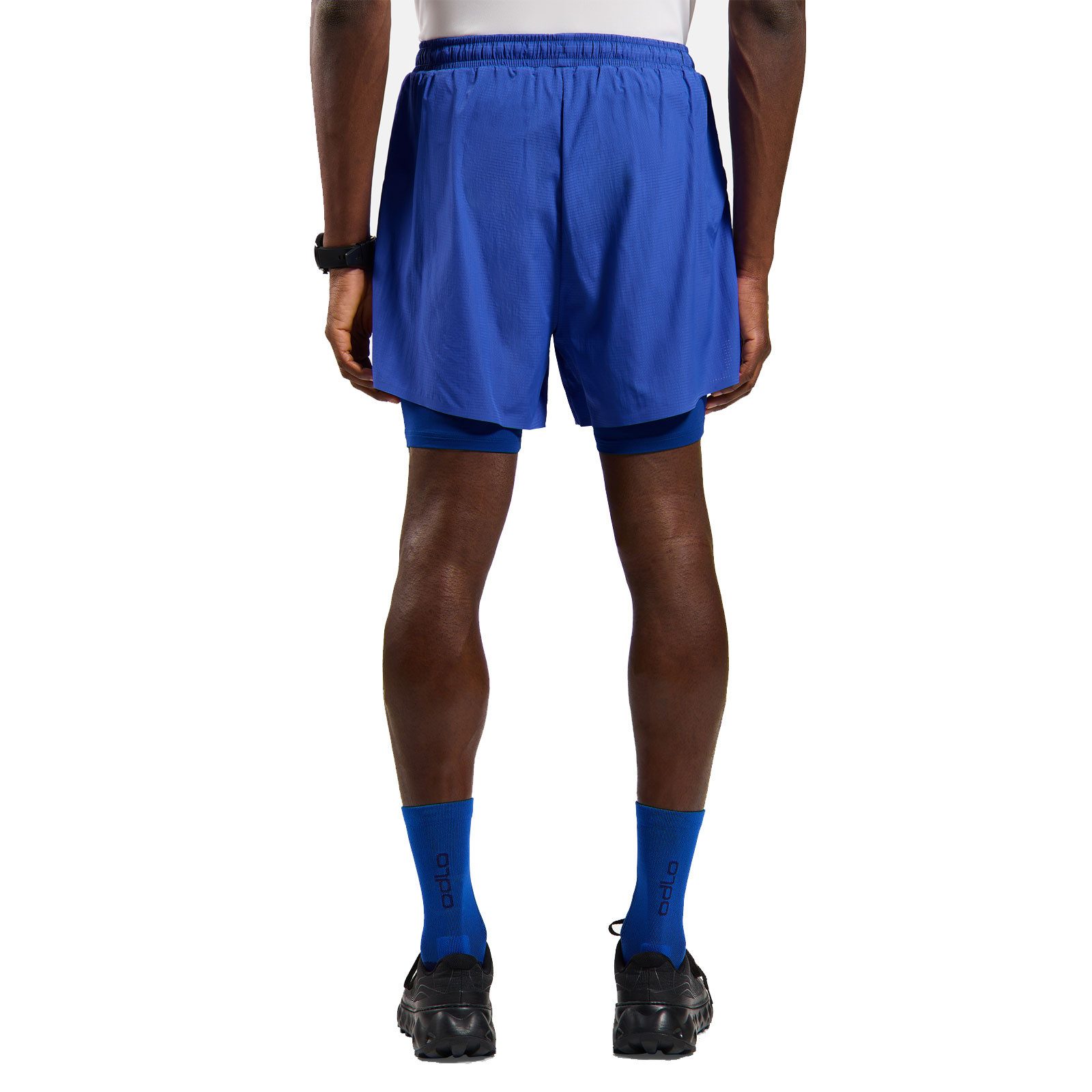 Odlo 2-in-1-Shorts Zeroweight 5 Inch 2-in-1-Laufshorts 2.1 Men 324222-21812 Leichte Runningshort mit Sprinter