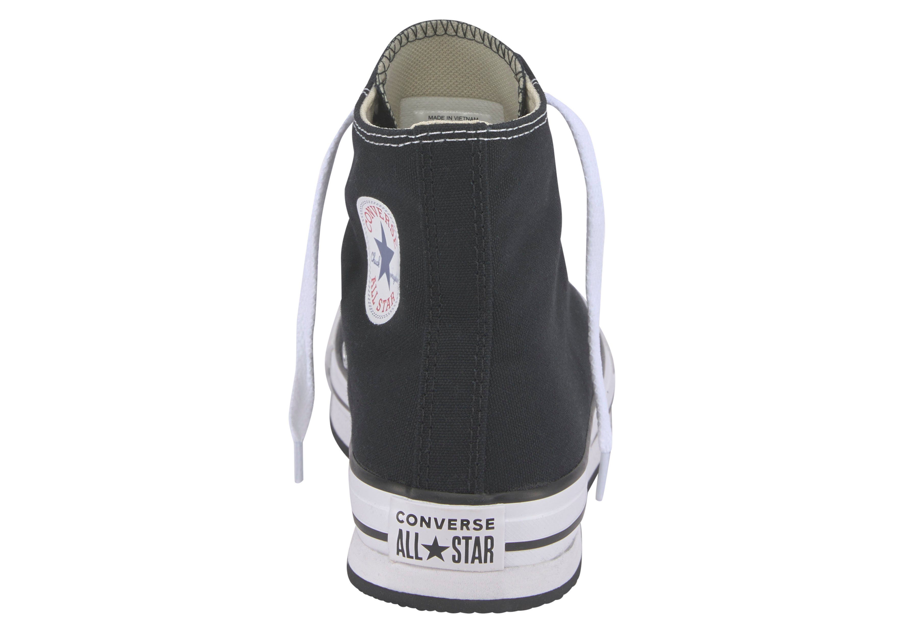 TAYLOR EVA STAR Sneaker Converse LIFT ALL CHUCK CANV schwarz-weiß