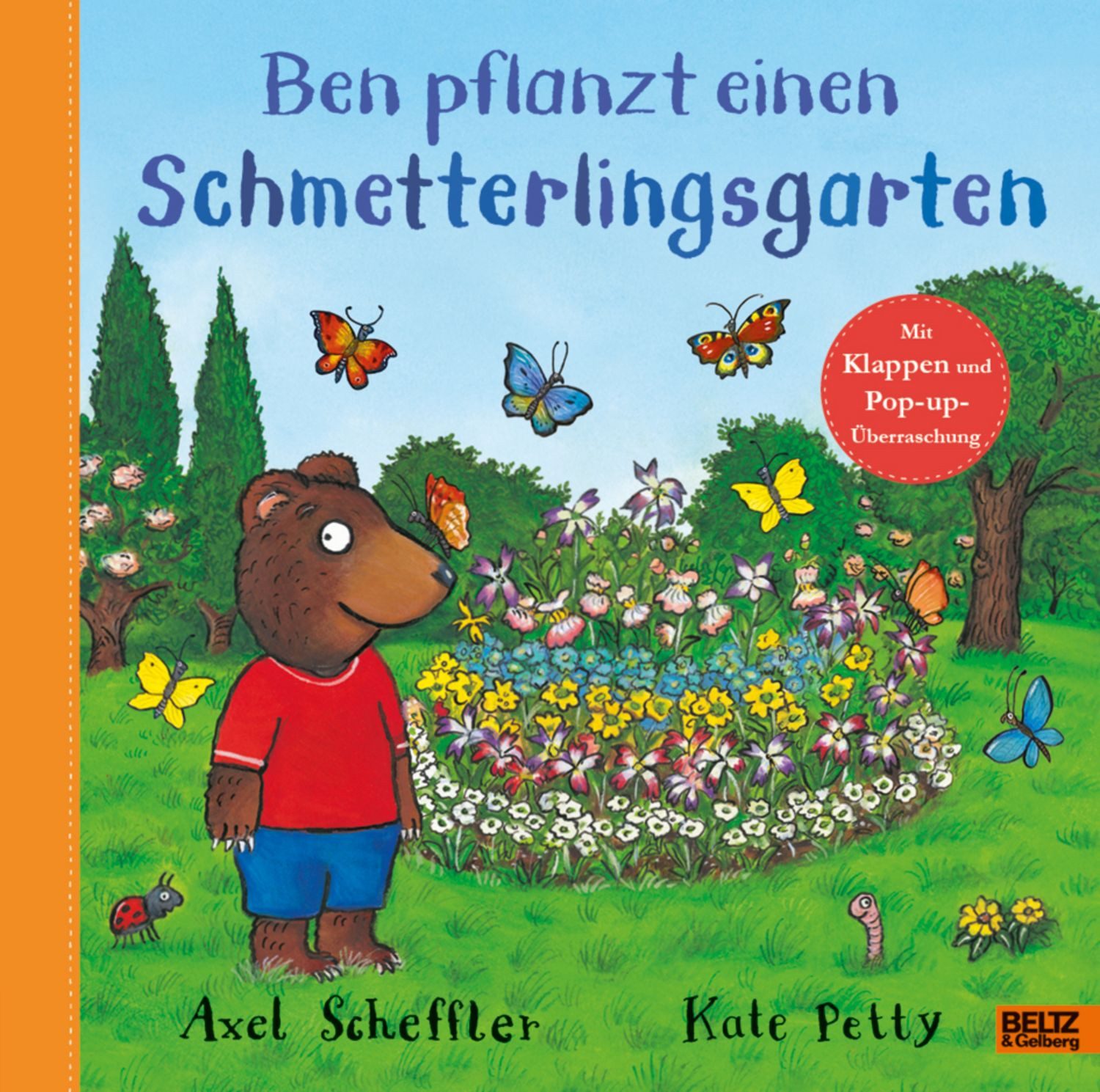 Ben pflanzt einen Schmetterlingsgarten / Axel Scheffler