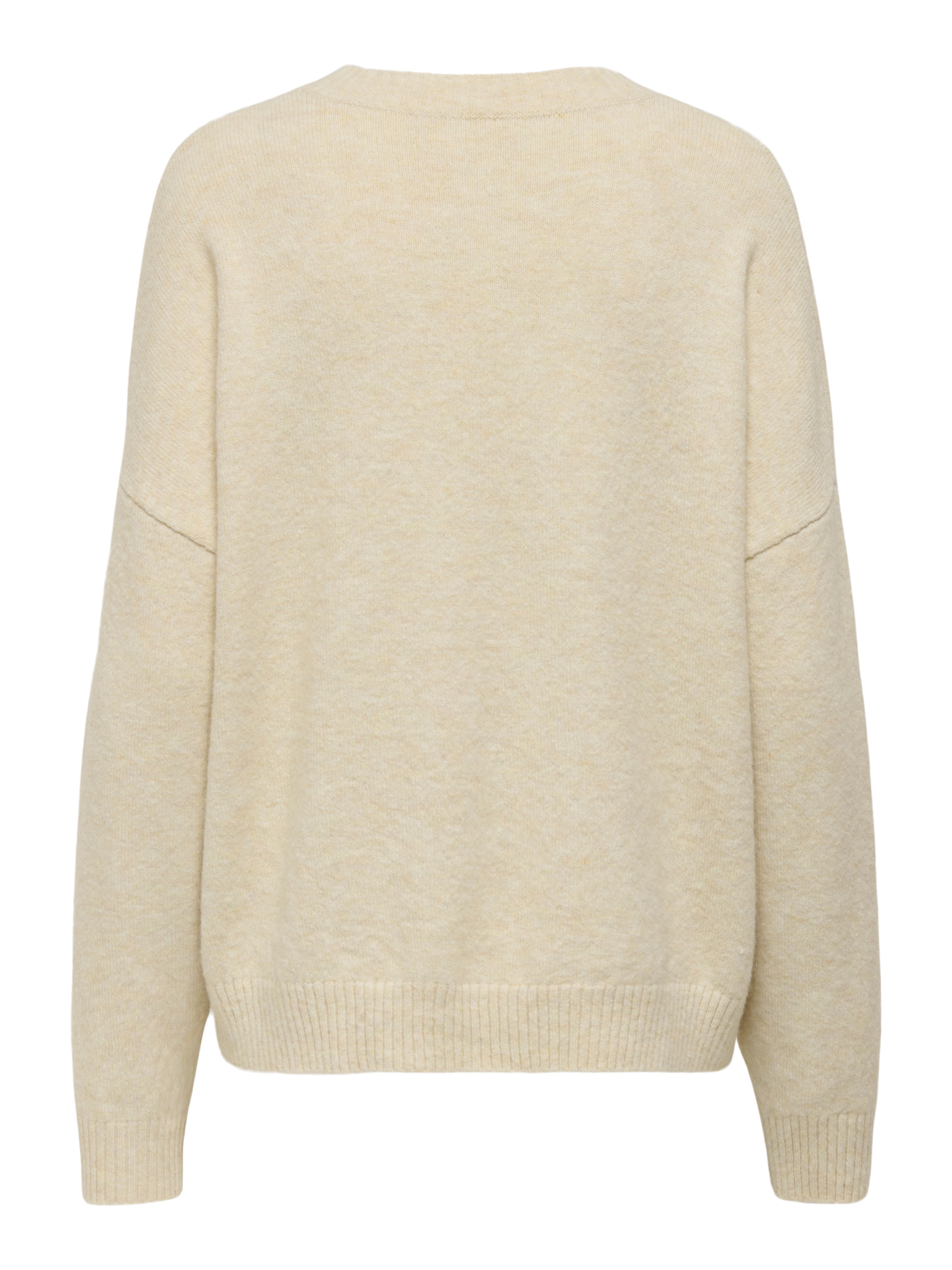 ONLY Strickpullover ONLRENE LIFE LS O-NECK CC KNT