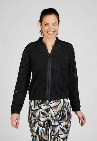 Rabe Sommerjacke mit Lochmuster