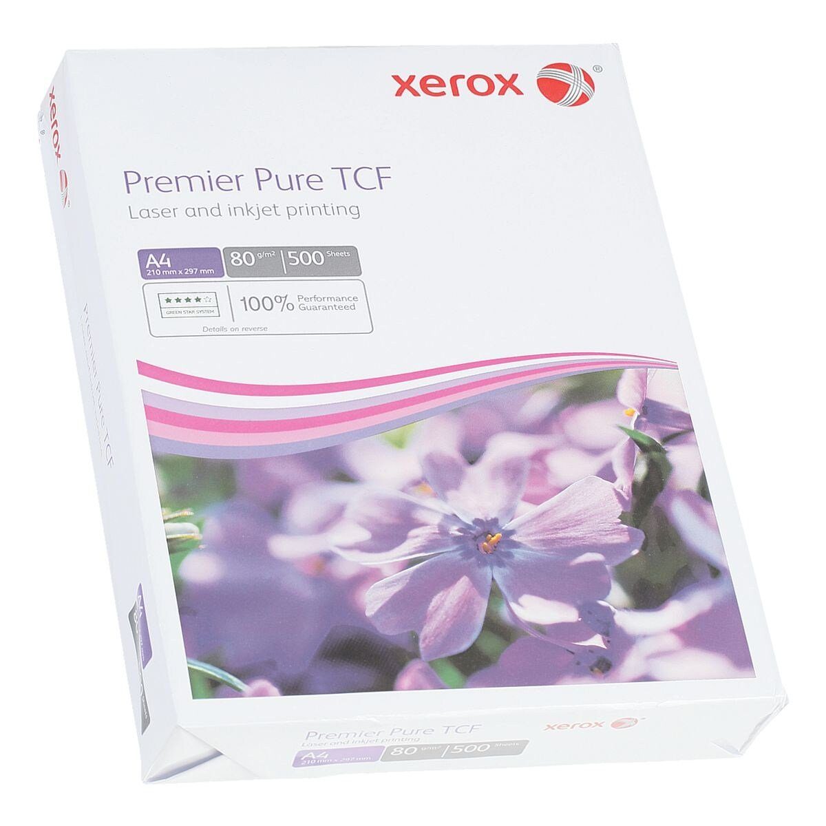 Xerox Druckerpapier Premier TCF, Format DIN A4, 80 g/m², 161 CIE, 500 Blatt
