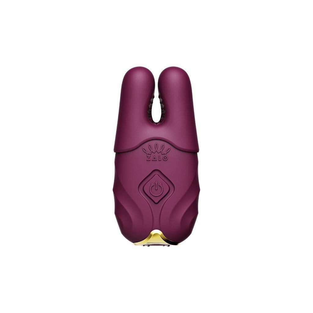 mit Wireless Vibrating Velvet Mini-Vibrator Purple, Zalo Zalo Nipple Clamps Fernbedienung Nave