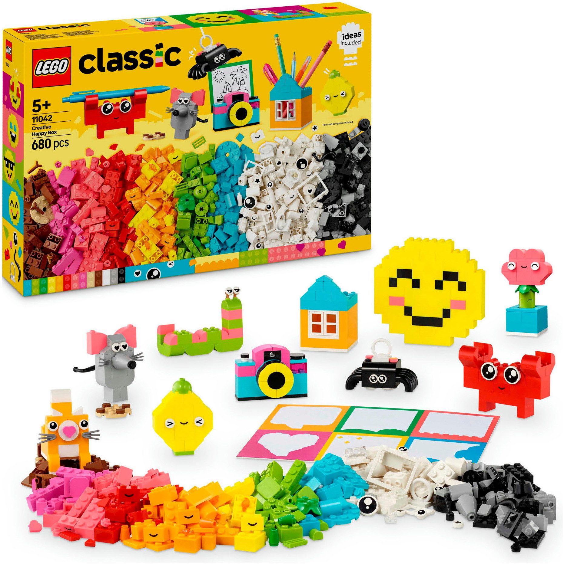 LEGO® Kreative Spaßbox (11042), LEGO Classic Konstruktionsspielsteine, (680 günstig online kaufen