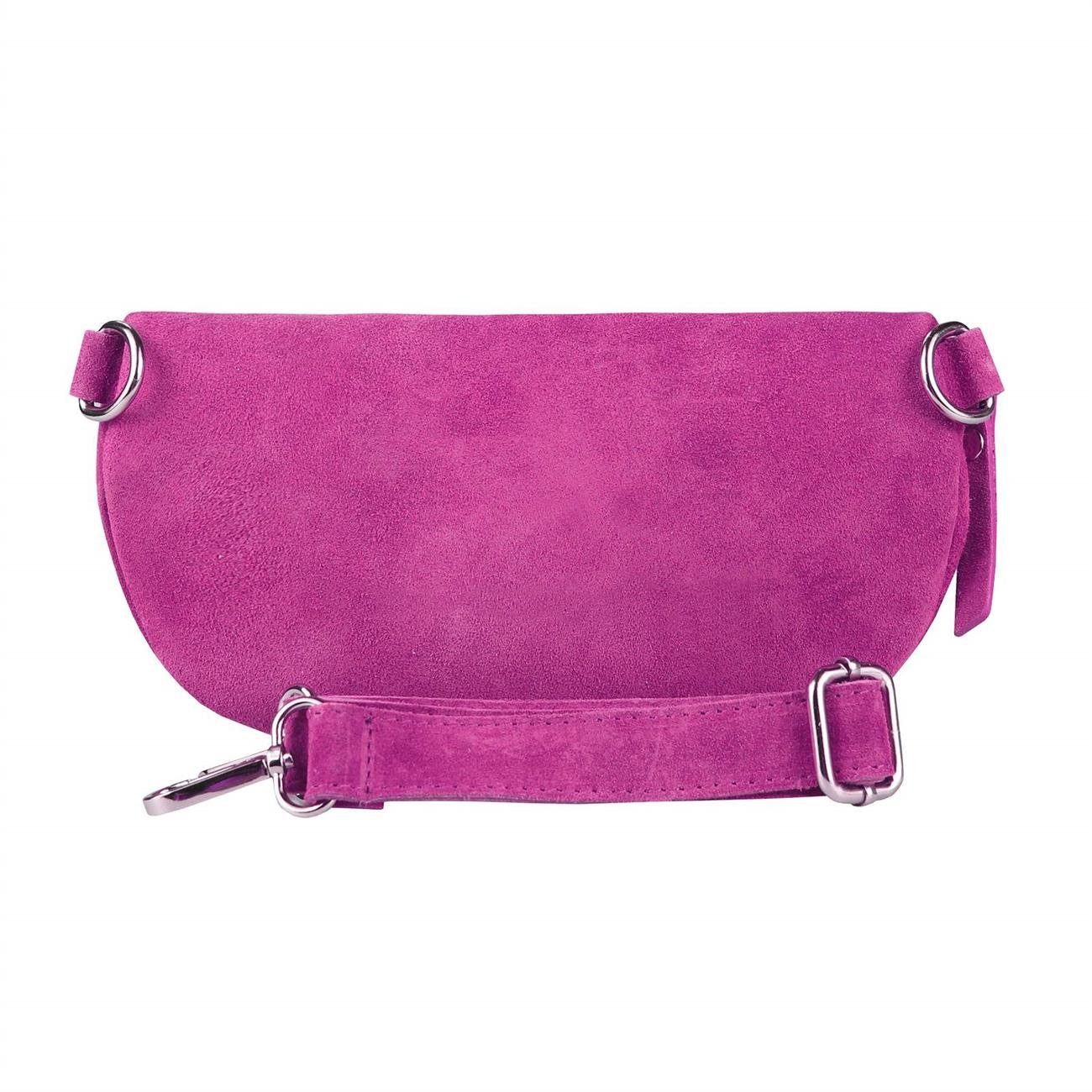 ITALYSHOP24 Bauchtasche Damen Leder Gürteltasche Hüfttasche günstig online kaufen