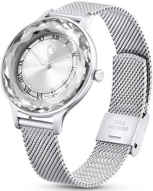 Swarovski Quarzuhr OCTEA NOVA, Metallarmband, 5650039, Armbanduhr, Damenuhr, Swarovski-Kristalle, Swiss Made