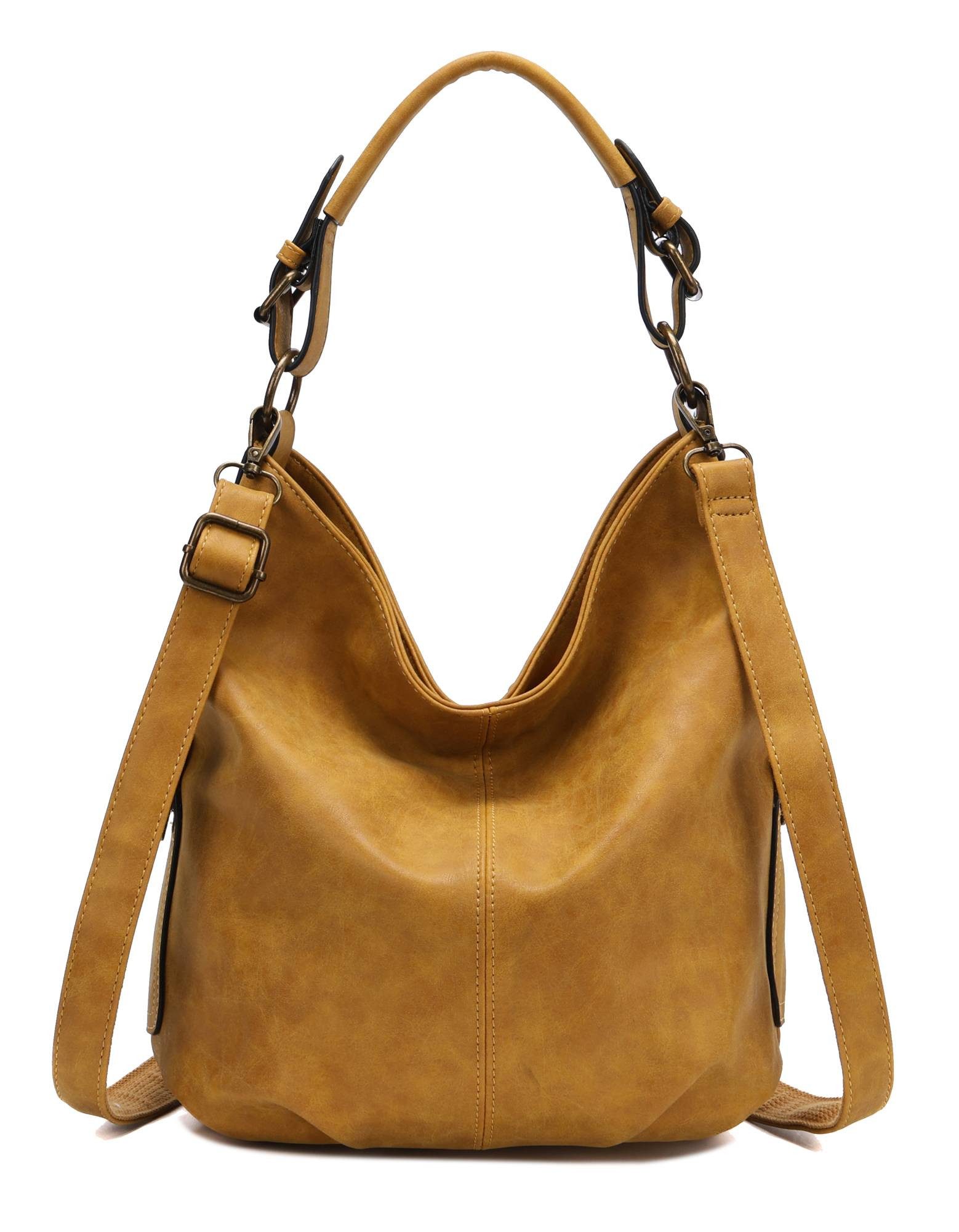 Schultertasche DAMEN SHOPPER Hobo Bag Umhängetasche Handtasche City Bag Cross-Over