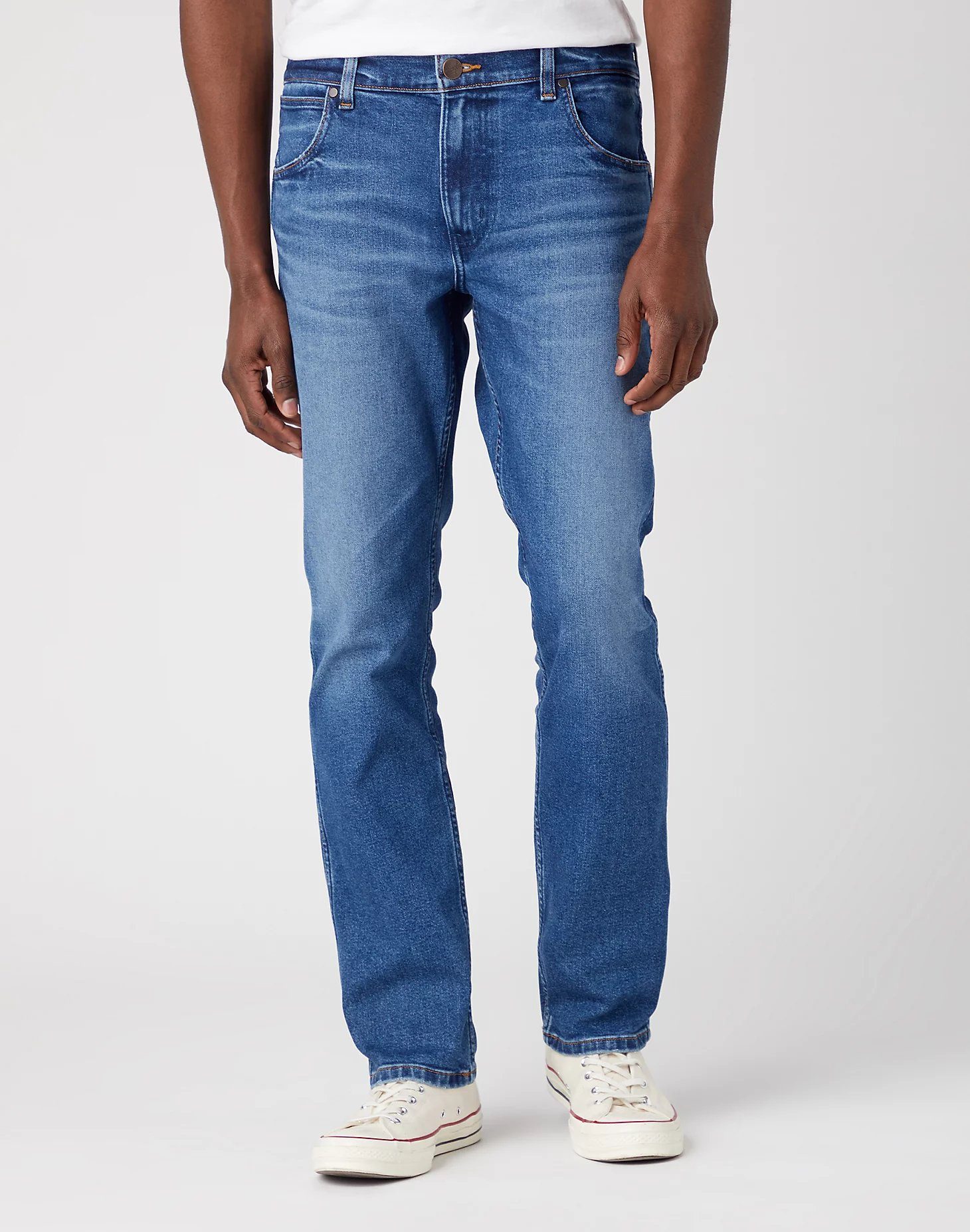 Wrangler 5-Pocket-Jeans WRANGLER GREENSBORO neptun 112341414 günstig online kaufen