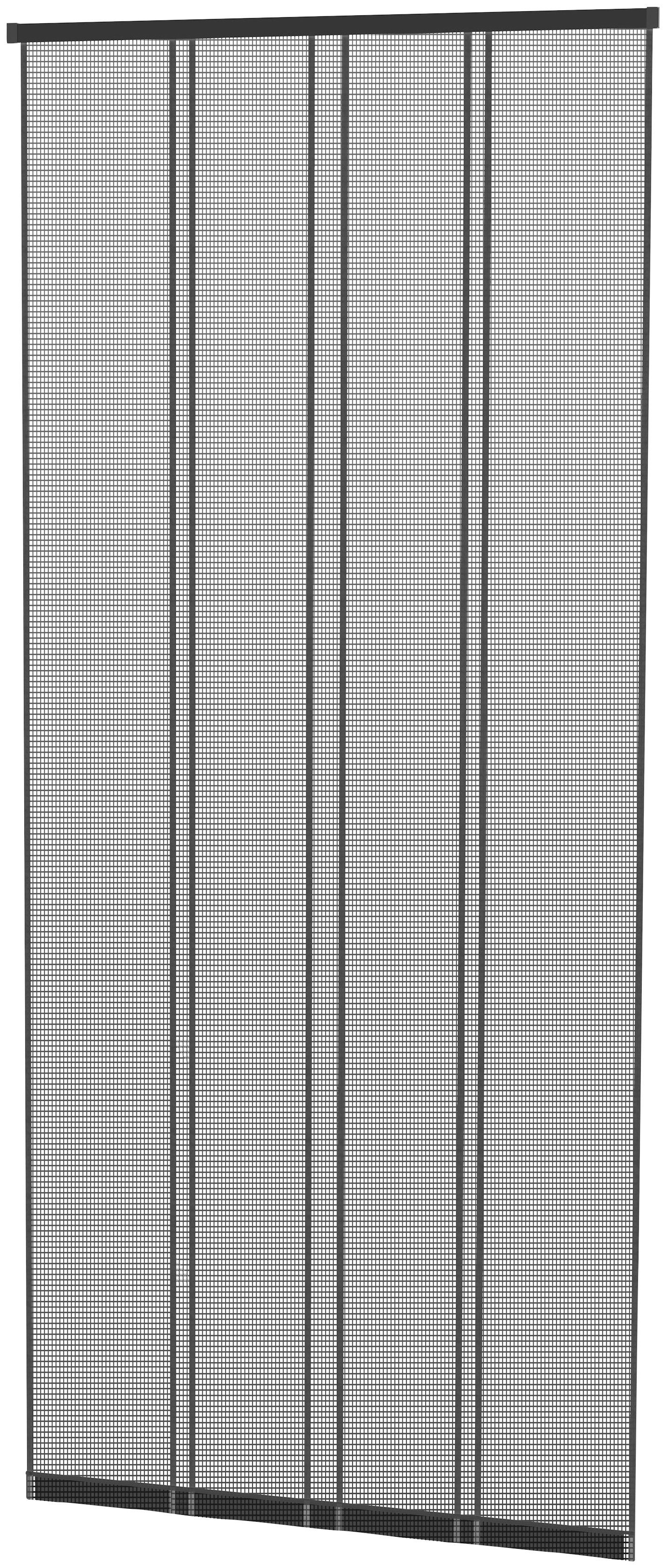 hecht international Insektenschutz-Vorhang COMFORT, anthrazit/schwarz, BxH: cm 100x220
