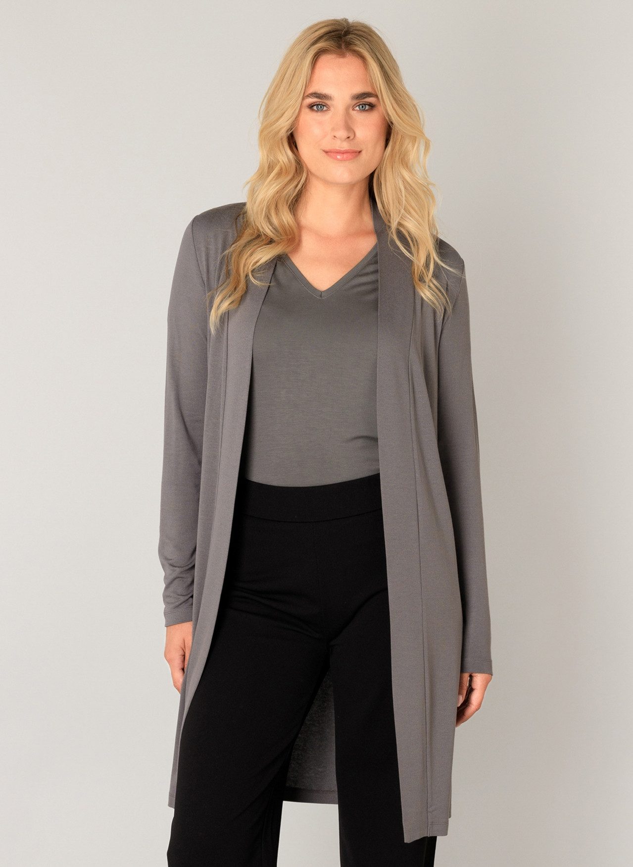Base Level Longstrickjacke Yayla Long ohne günstig online kaufen
