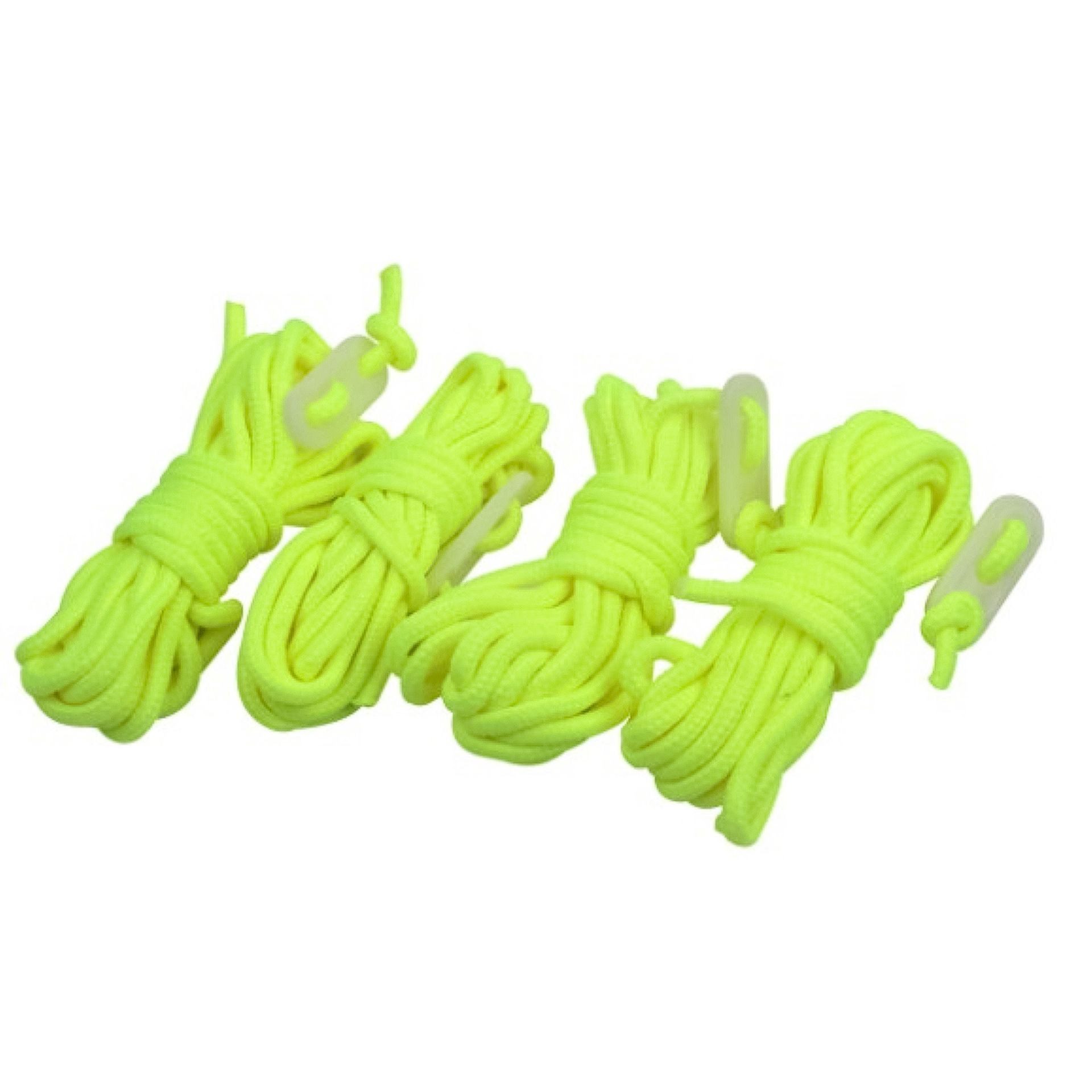 BasicNature Zelthering BasicNature Zeltleinen 4er Set 'Glow'