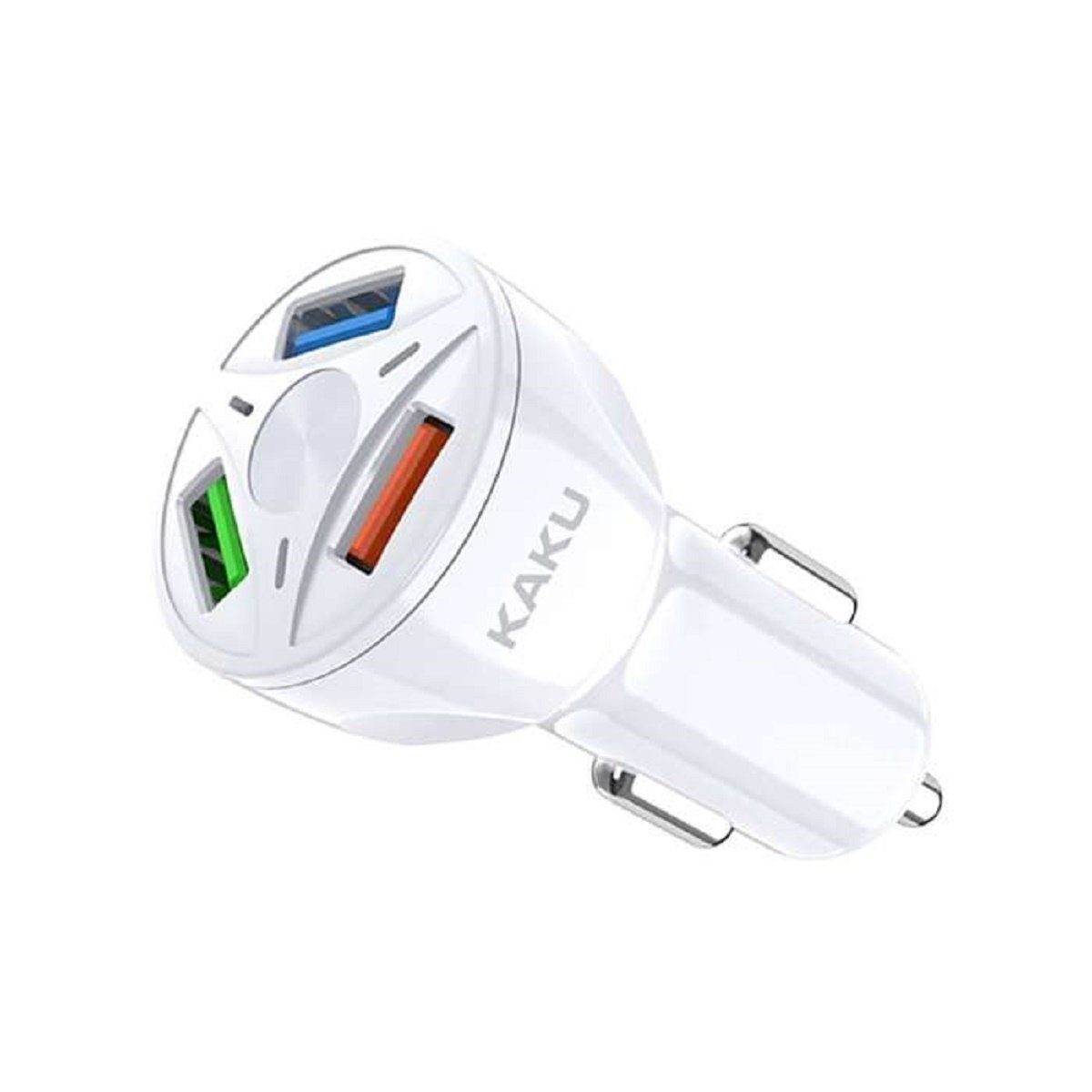 COFI 1453 20W Autoladegerät KFZ-Ladegerät 4.8A 3x USB Quick Charge 3.0 Weiß  Smartphone-Ladegerät
