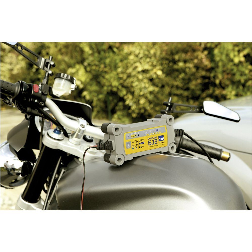 GYS GYS GYSFLASH 6.12 029378 Automatikladegerät 12 V 6 A Autobatterie-Ladegerät