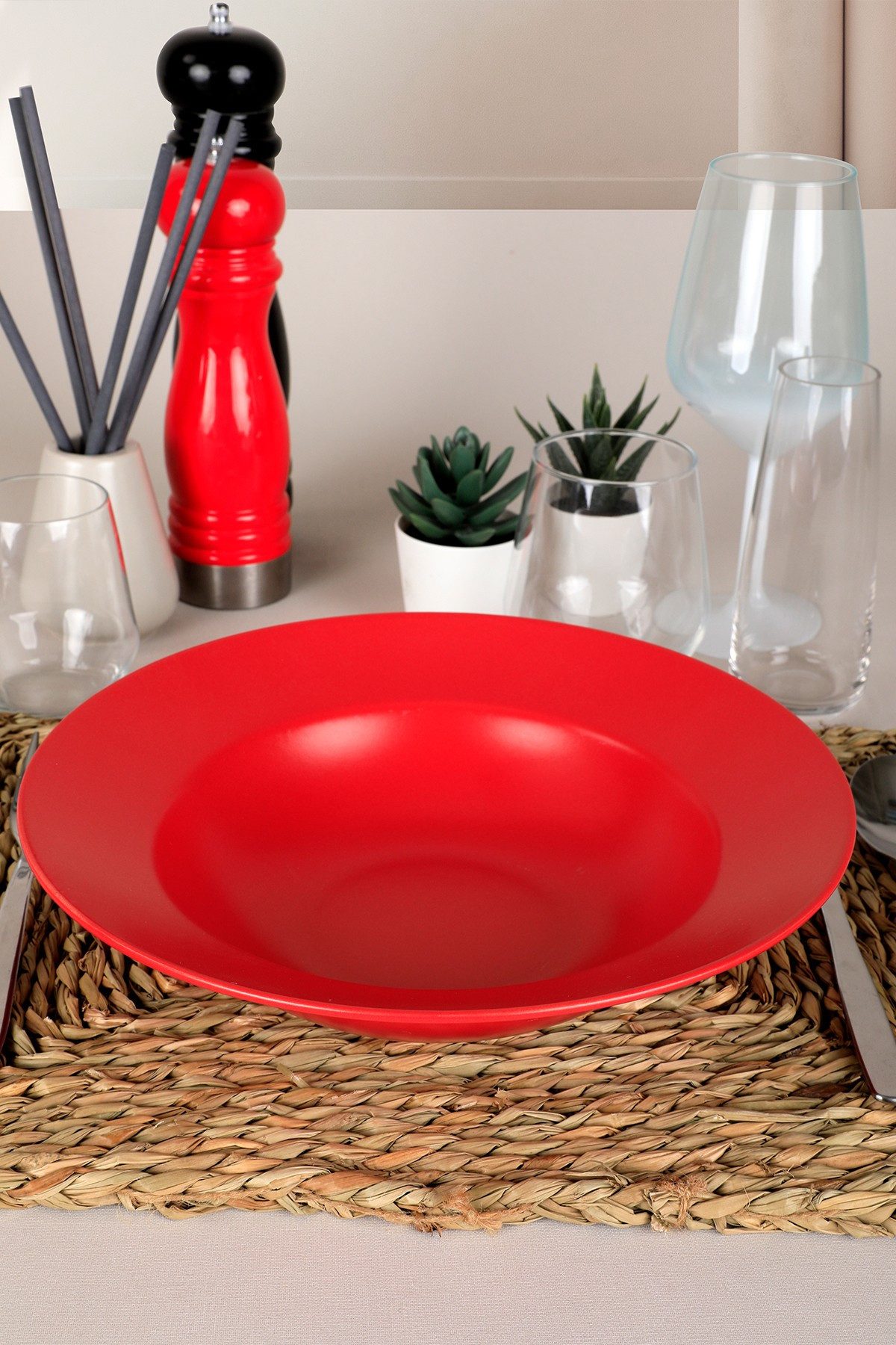 Hermia Concept Тарелки-Set 100% CERAMIC, 26 x 26 x 6,5 cm M1718